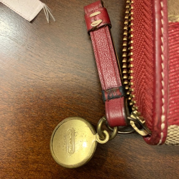 💥FINAL PRICE💥 Coach card holder with zipper - Picture 3 of 8